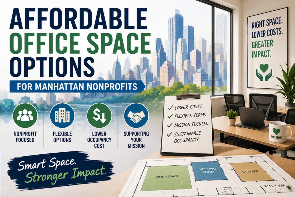 Affordable Office Space Options for Manhattan Nonprofits