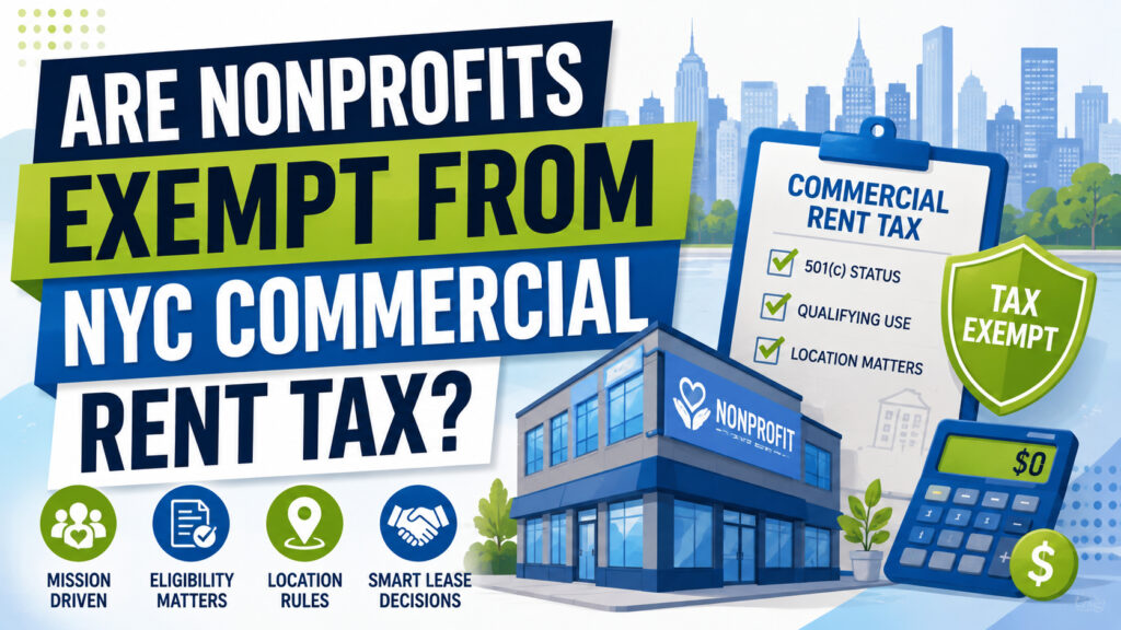Are Nonprofits Exempt From NYC Commercial Rent Tax?