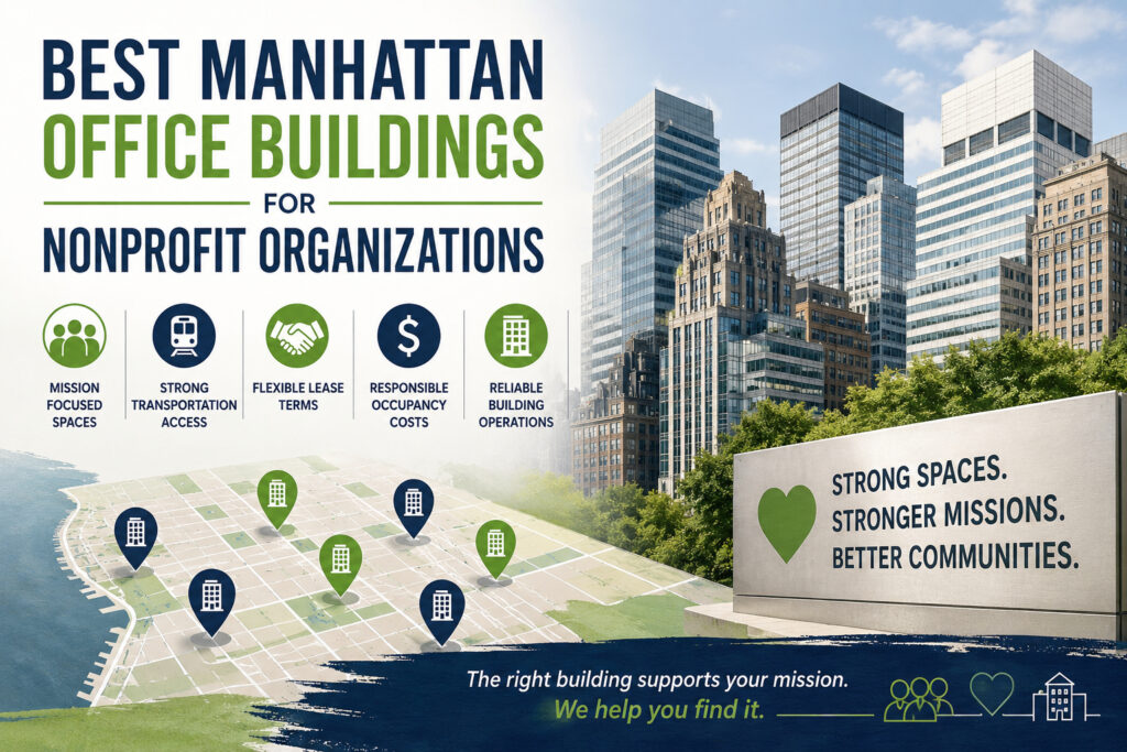 Best Manhattan Office Buildings for Nonprofit Organizations
