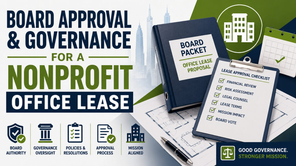 Board Approval and Governance for a Nonprofit Office Lease