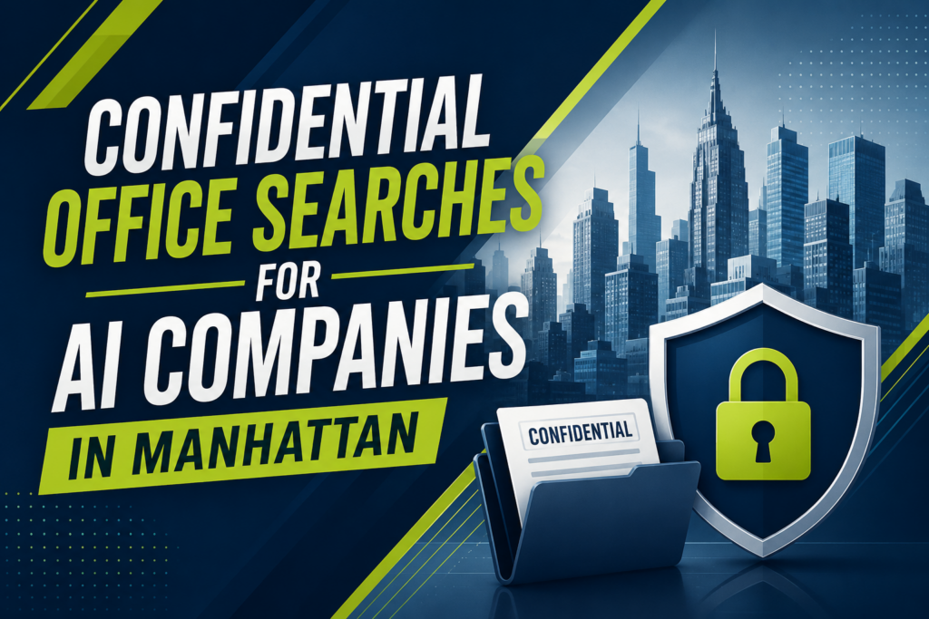 Confidential Office Searches for AI Companies in Manhattan