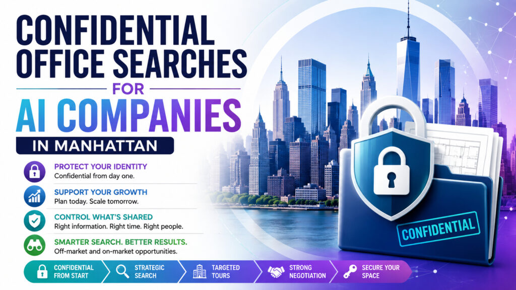 Confidential Office Searches for AI Companies in Manhattan