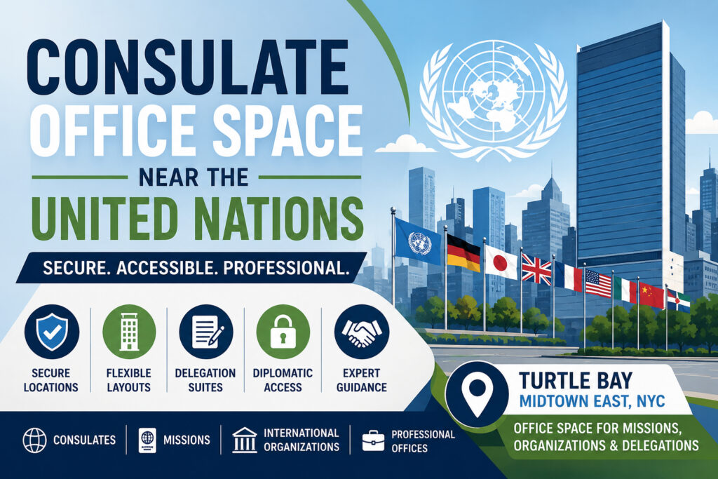 Consulate Office Space Near the United Nations