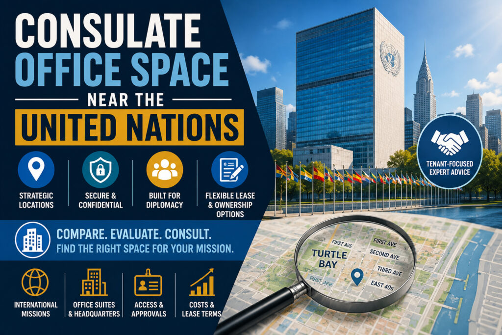 Consulate Office Space Near the United Nations