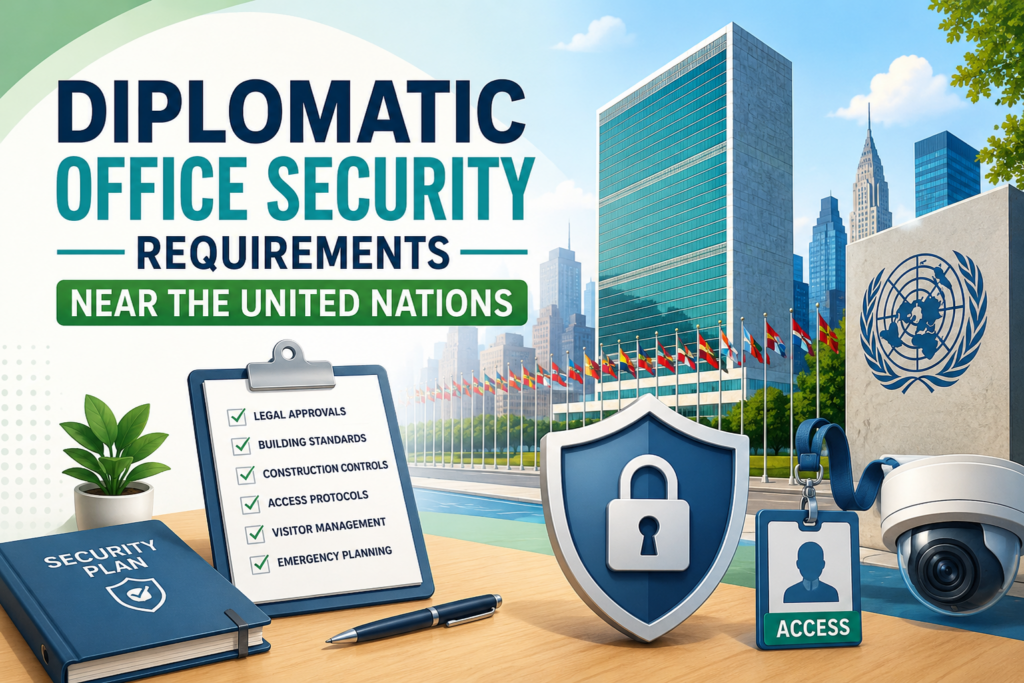 Diplomatic Office Security Requirements Near the United Nations
