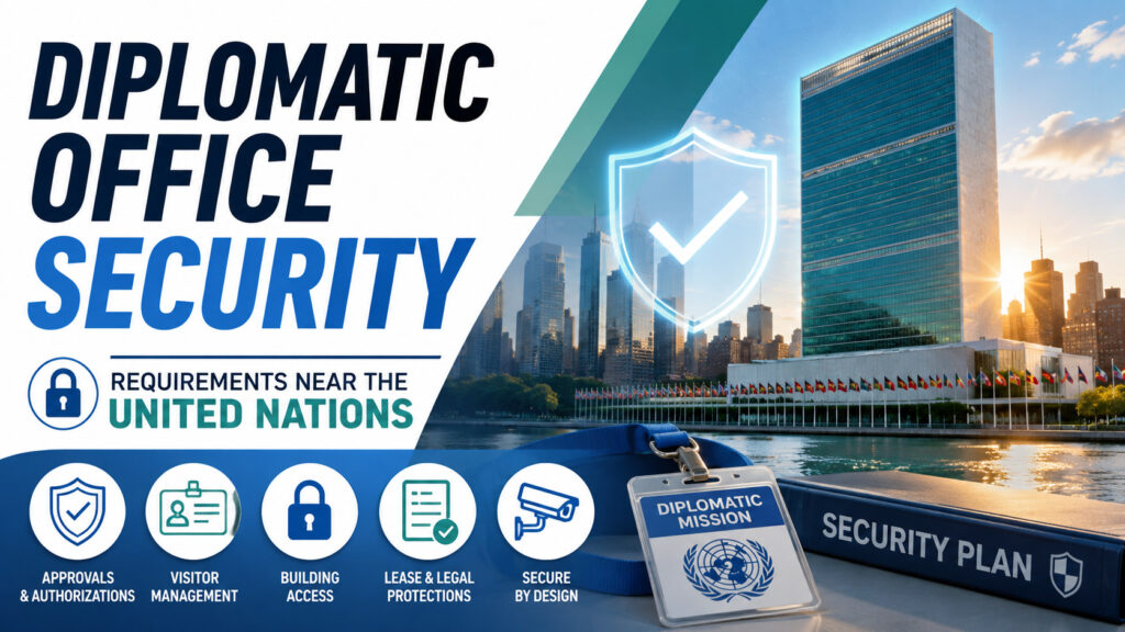 Diplomatic Office Security Requirements Near the United Nations