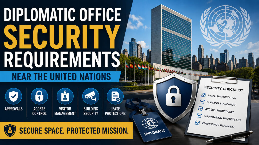 Diplomatic Office Security Requirements Near the United Nations