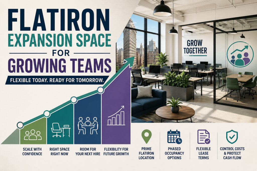 Flatiron Expansion Space for Growing Teams