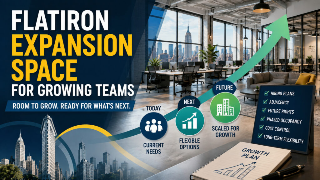 Flatiron Expansion Space for Growing Teams