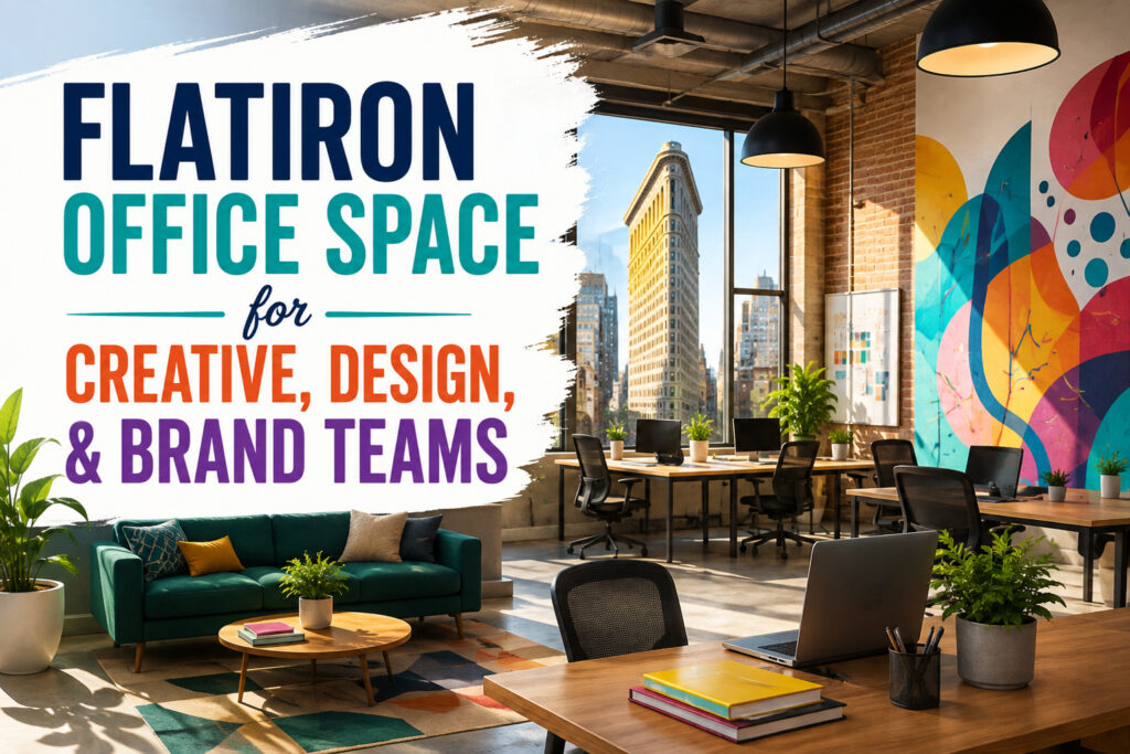 Flatiron Office Space for Creative, Design, and Brand Teams