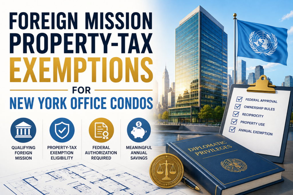 Foreign Mission Property-Tax Exemptions for New York Office Condos