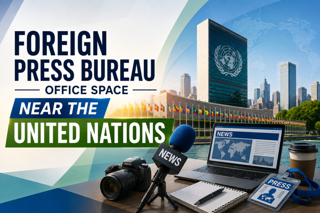 Foreign Press Bureau Office Space Near the United Nations
