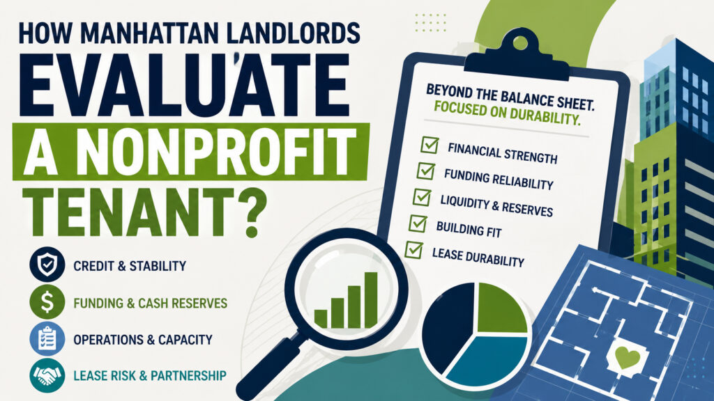 How Do Manhattan Landlords Evaluate a Nonprofit Tenant?