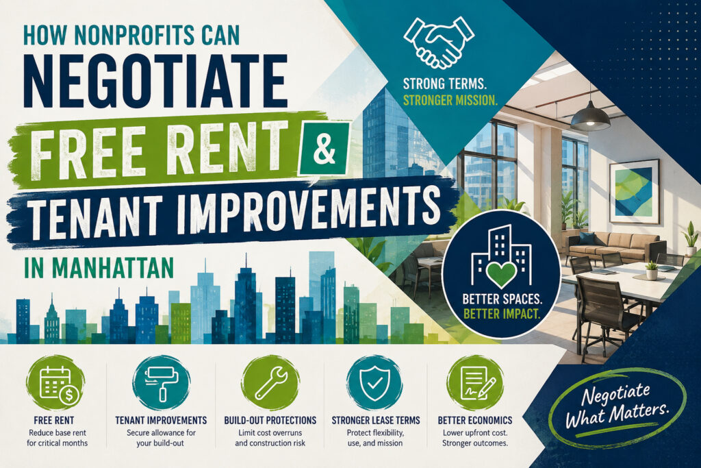 How Nonprofits Can Negotiate Free Rent and Tenant Improvements in Manhattan