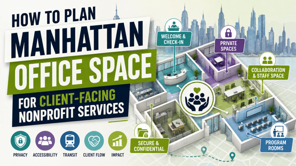 How to Plan Manhattan Office Space for Client-Facing Nonprofit Services