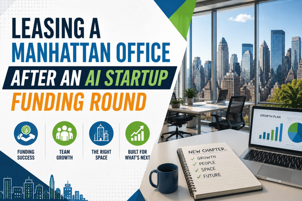 Leasing a Manhattan Office After an AI Startup Funding Round