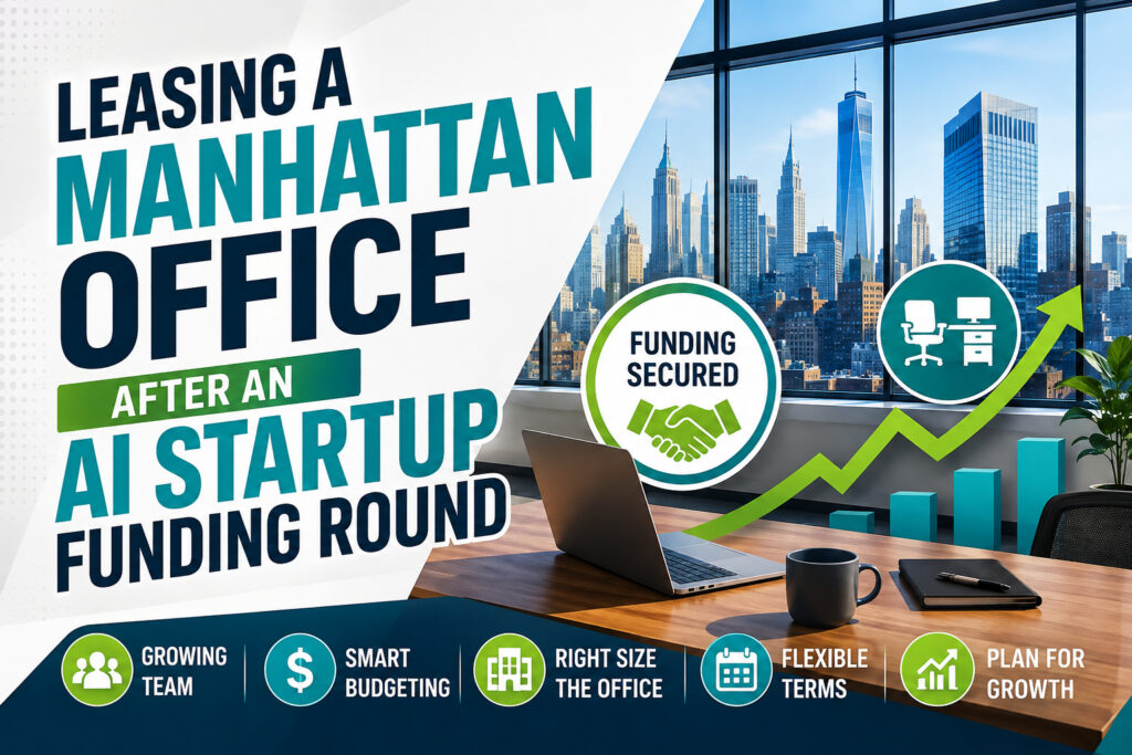 Leasing a Manhattan Office After an AI Startup Funding Round