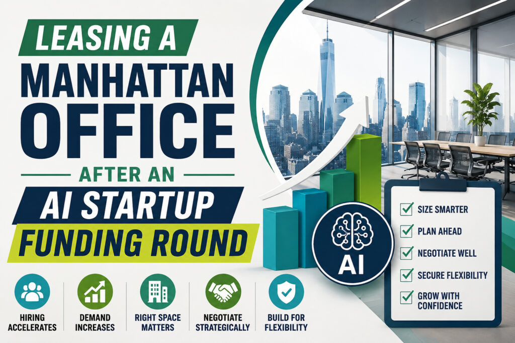 Leasing a Manhattan Office After an AI Startup Funding Round