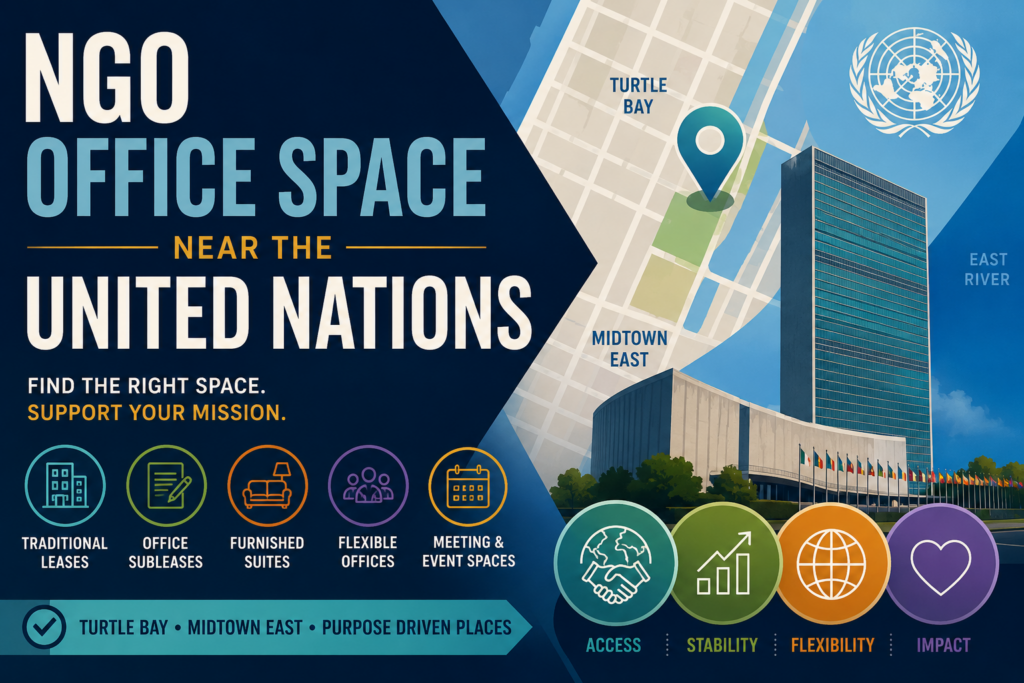 NGO Office Space Near the United Nations