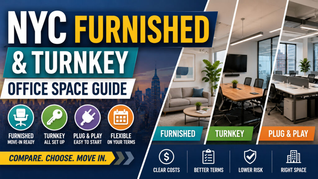 NYC Furnished and Turnkey Office Space Guide