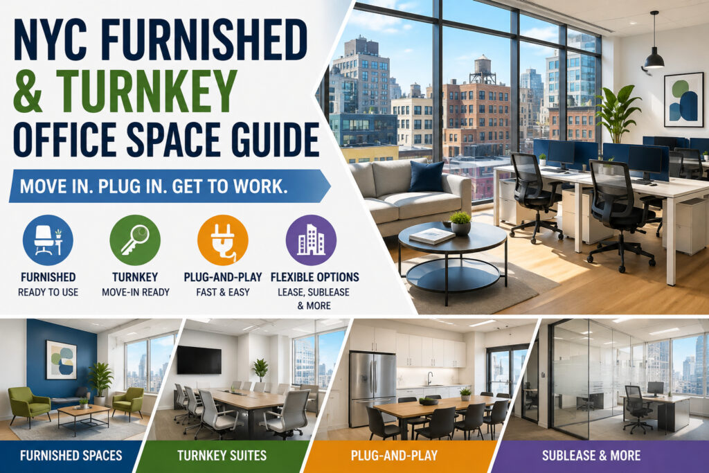 NYC Furnished and Turnkey Office Space Guide