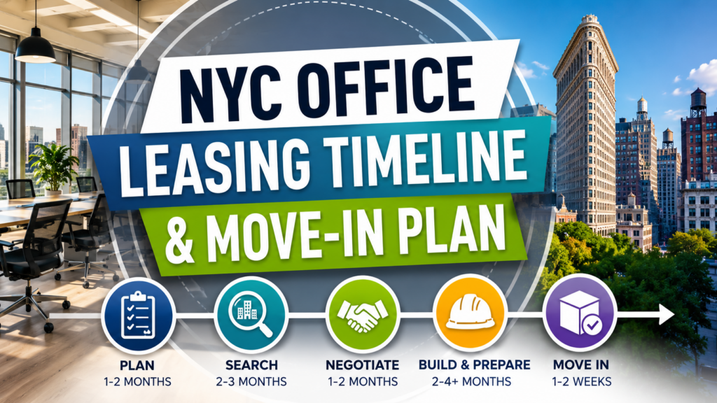 NYC Office Leasing Timeline and Move-In Plan