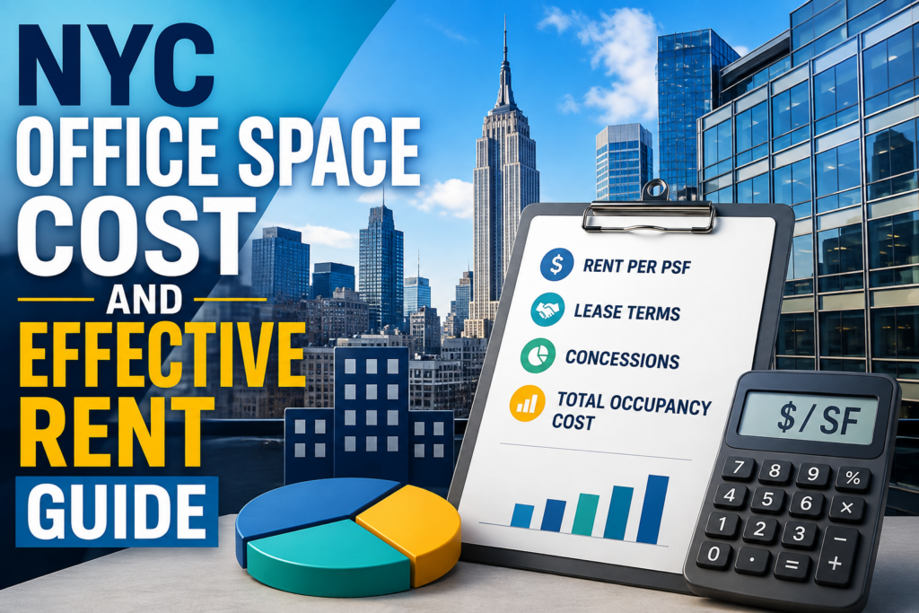 NYC Office Space Cost and Effective Rent Guide