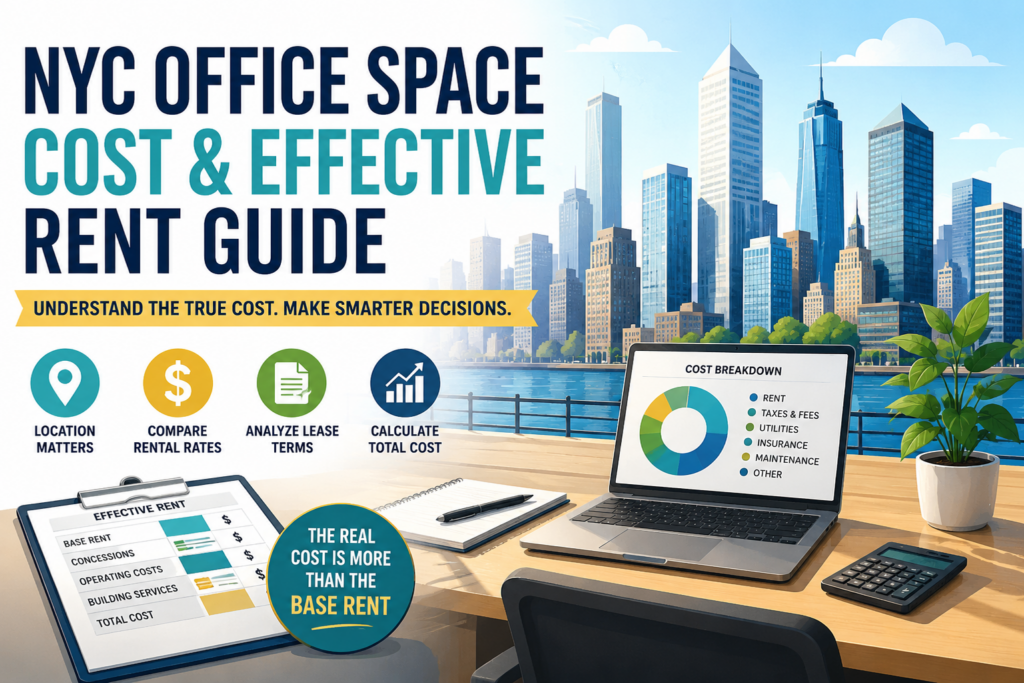 NYC Office Space Cost and Effective Rent Guide