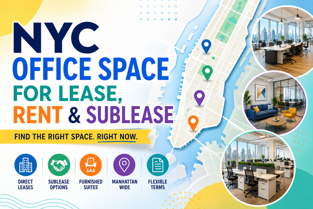 NYC Office Space for Lease
