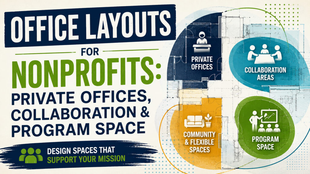 Office Layouts for Nonprofits: Private Offices, Collaboration and Program Space