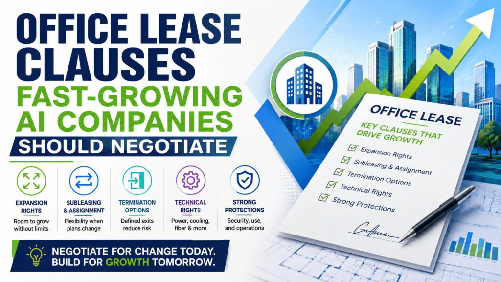 Office Lease Clauses Fast-Growing AI Companies Should Negotiate