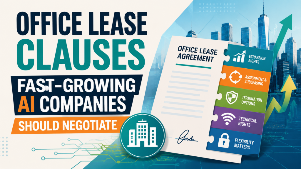 Office Lease Clauses Fast-Growing AI Companies Should Negotiate