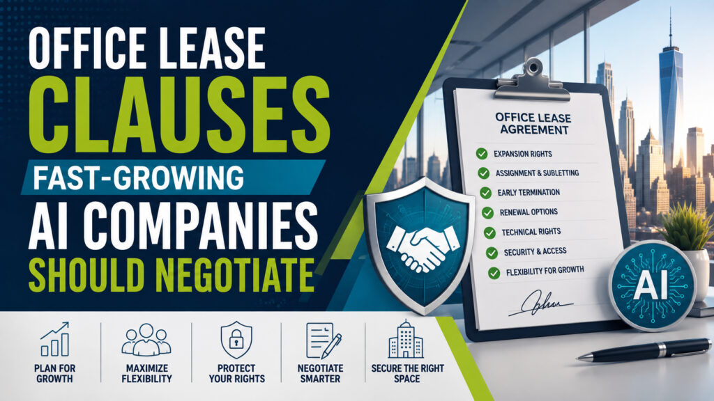 Office Lease Clauses Fast-Growing AI Companies Should Negotiate