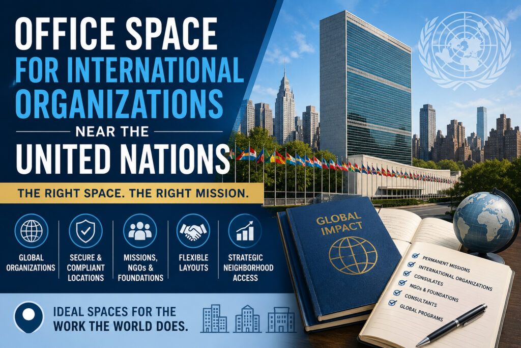 Office Space for International Organizations Near the United Nations