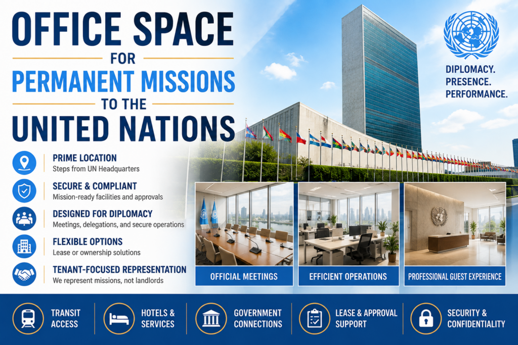 Office Space for Permanent Missions to the United Nations