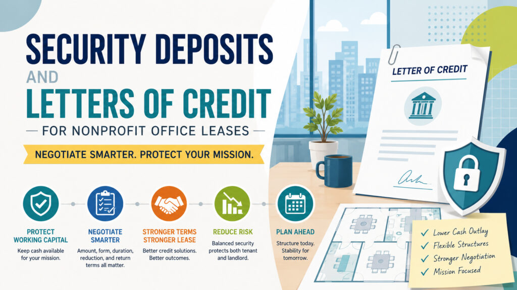 Security Deposits and Letters of Credit for Nonprofit Office Leases