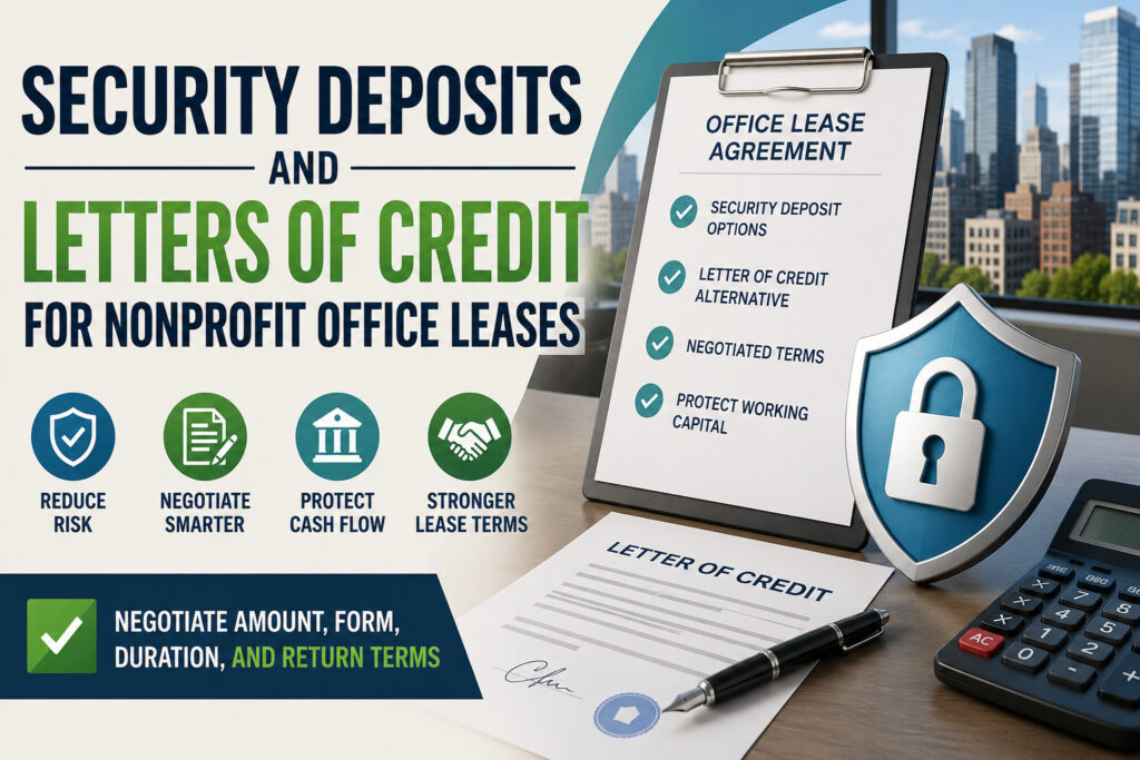 Security Deposits and Letters of Credit for Nonprofit Office Leases