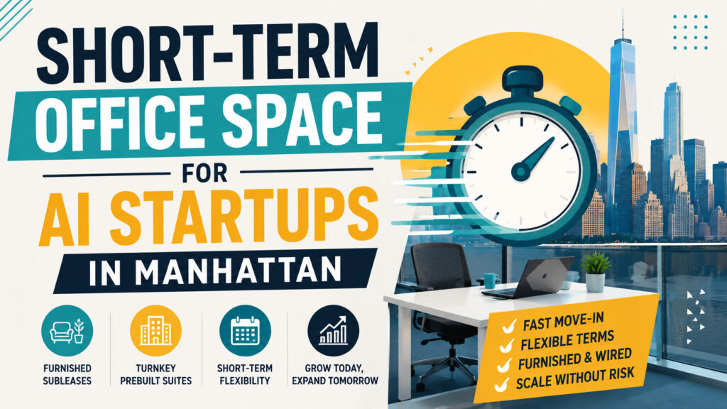 Short-Term Office Space for AI Startups in Manhattan