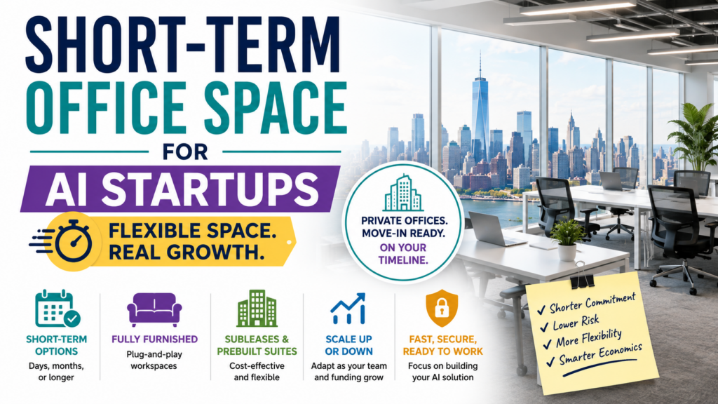 Short-Term Office Space for AI Startups in Manhattan