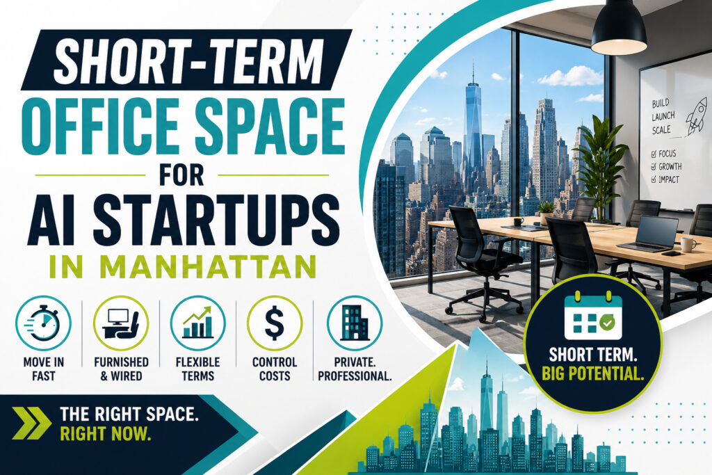 Short-Term Office Space for AI Startups in Manhattan