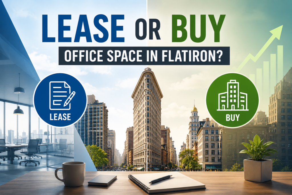 Should You Lease or Buy Office Space in Flatiron?