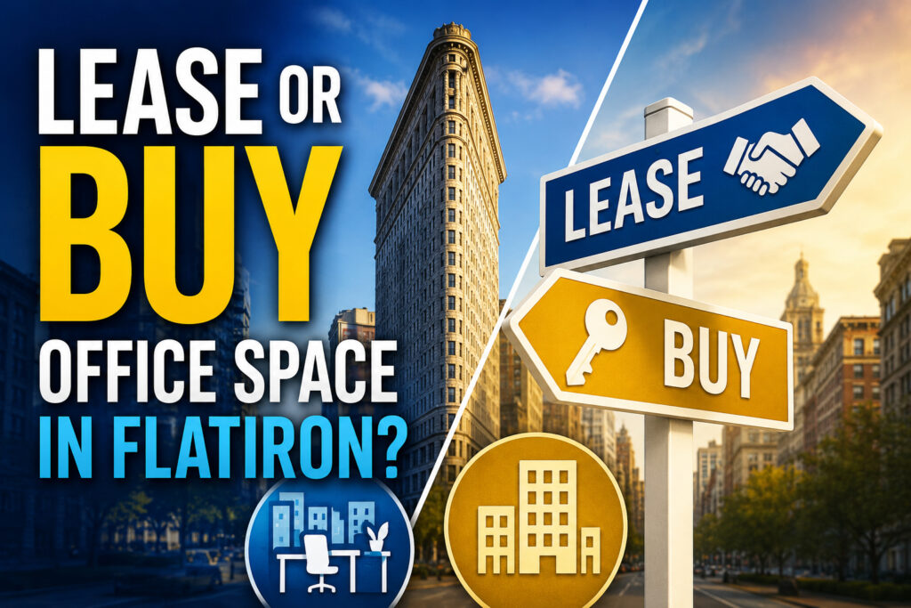 Should You Lease or Buy Office Space in Flatiron?