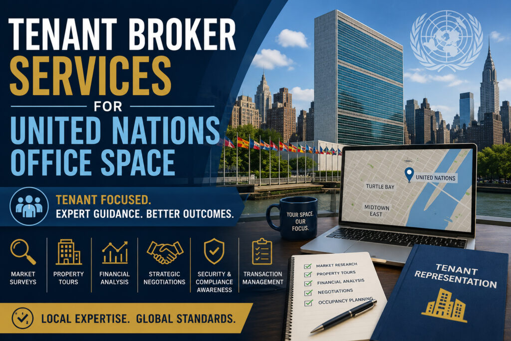 Tenant Broker Services for United Nations Office Space