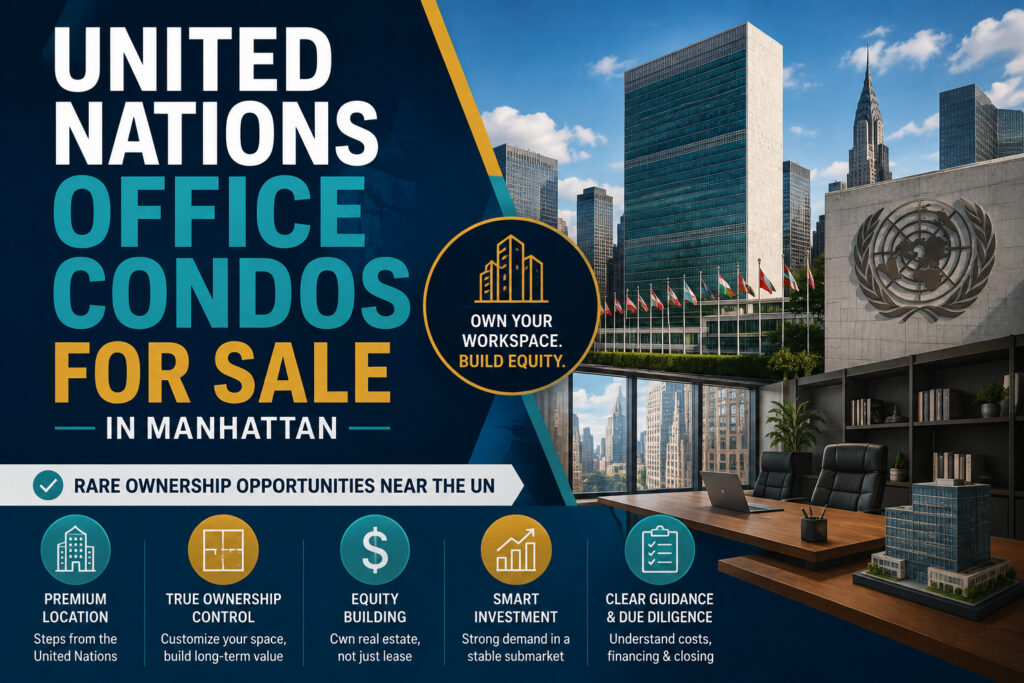 United Nations Office Condos for Sale in Manhattan