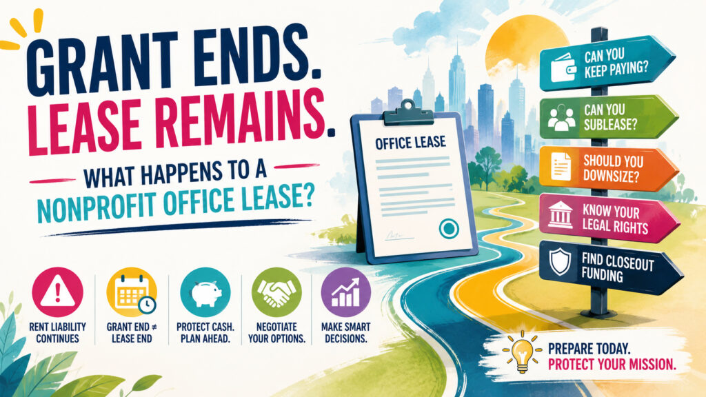 What Happens to a Nonprofit Office Lease if a Grant Ends?