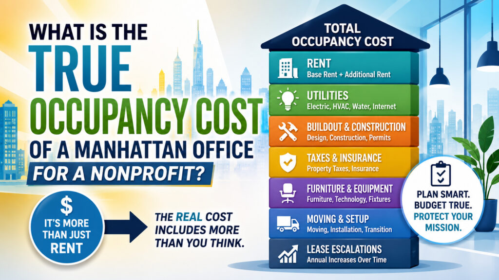 What Is the True Occupancy Cost of a Manhattan Office for a Nonprofit?