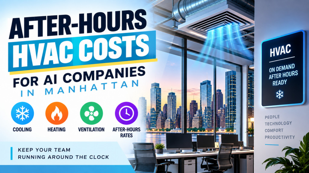 After-Hours HVAC Costs for AI Companies in Manhattan