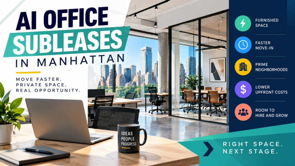 AI Office Subleases in Manhattan