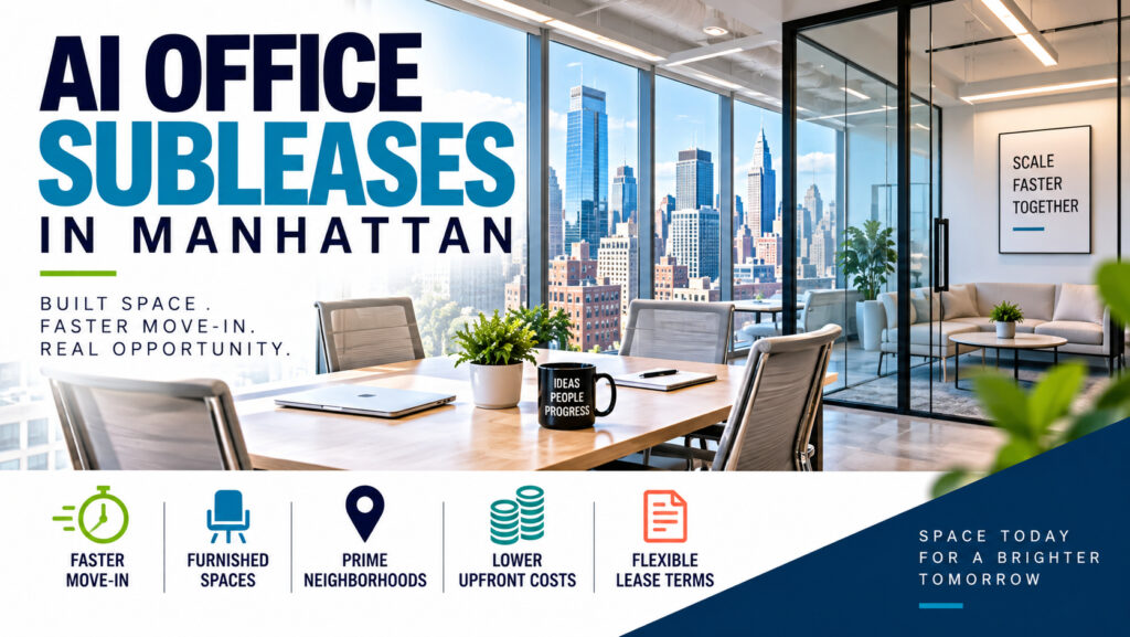 AI Office Subleases in Manhattan