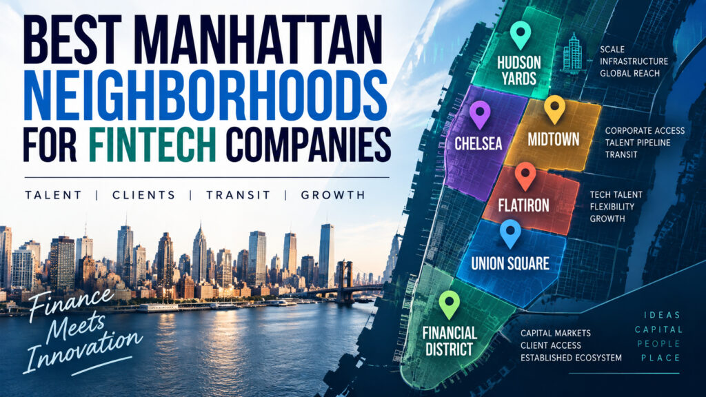 Best Manhattan Neighborhoods for FinTech Companies